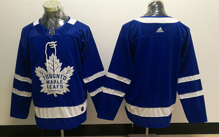 Mens Toronto Maple Leafs Blank adidas Home Blue Player Jersey Mens Toronto Maple Leafs Blank adidas Home Blue Player Jersey